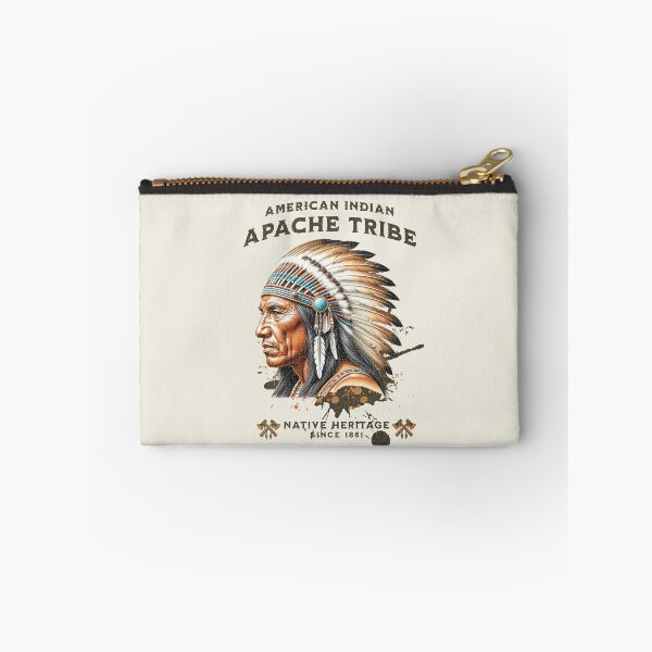 Item preview, A Vintage Illustration American Indian, Apache Tribe designed and sold by Mariana Piana.
