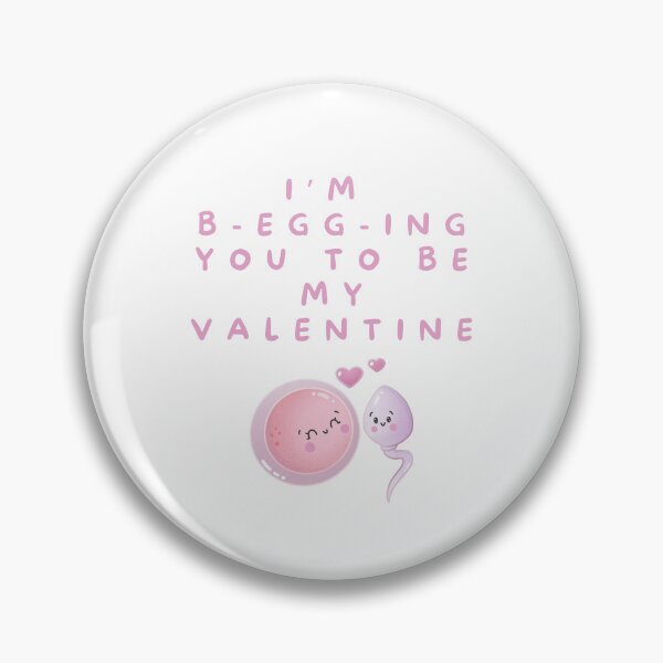 Item preview, cute valentines day egg and sperm designed and sold by allthingscrafts.