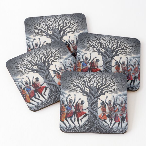 Item preview, The Tree Ritual, African Tribal Art  designed and sold by Shs-Kenya.