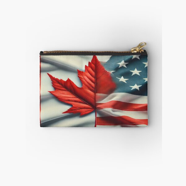 Item preview, Canadian and American Flag designed and sold by BlazingHobo.