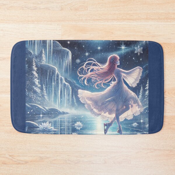 Item preview, Ice dancer under the moon and stars designed and sold by DreamKanvas.