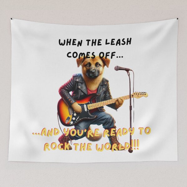 Item preview, Dog Rockstar: Guitar Hero Pup designed and sold by Nauert's.