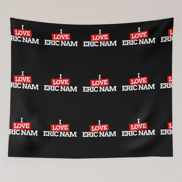 Item preview, Camiseta clásica con texto en blanco "Amo a Eric Nam" designed and sold by AllYoursShop.