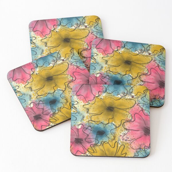 Item preview, Vivid Blooms: An Abstract Floral Symphony designed and sold by Dhwani719.