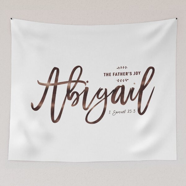 Item preview, Christian Name Collection | Abigail designed and sold by Blessed Be Your Name.