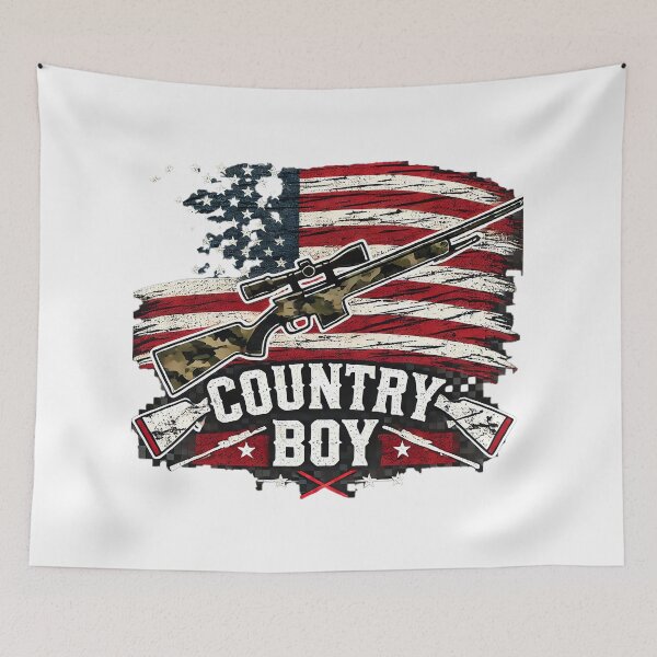Item preview, All American Country Boy designed and sold by MacksMerch.