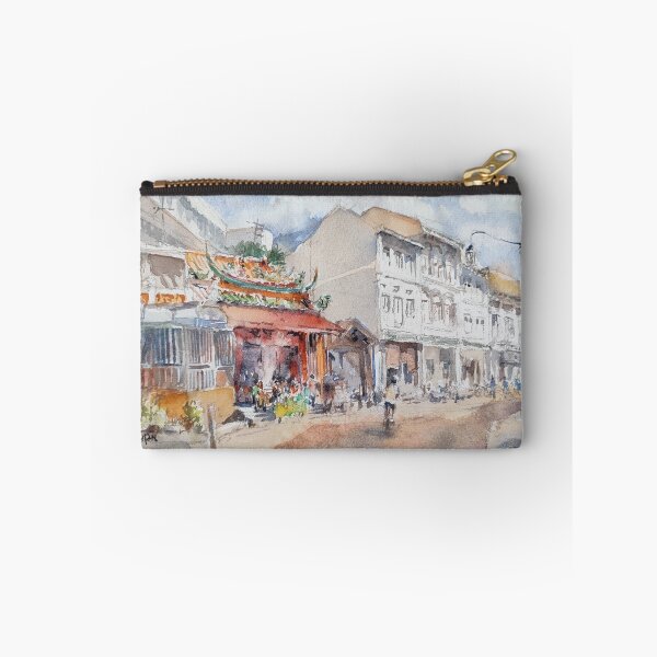 Item preview, Amoy street shop houses and temple, Singapore   designed and sold by Almondtree.