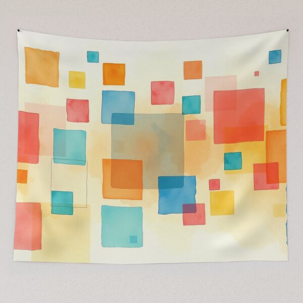 Item preview, Colorful Abstract Geometric Design designed and sold by ChrisButler.