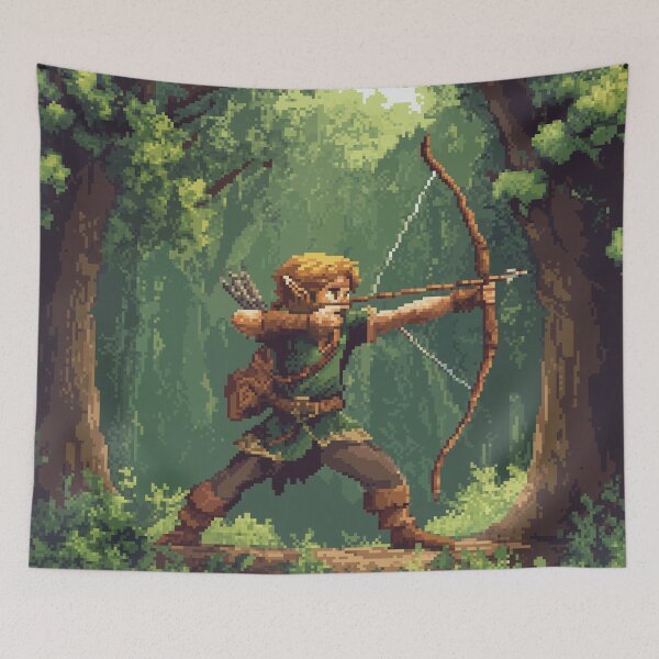 Item preview, Archer in 8bit designed and sold by Rtymer.
