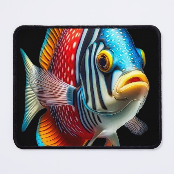 Item preview, Tropical fish with vibrant colours designed and sold by Drone-tees.