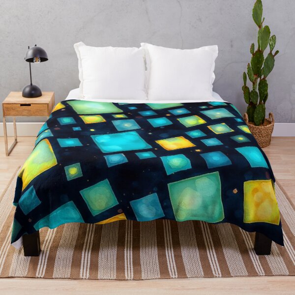 Item preview, Vibrant Geometric Nightscape designed and sold by ChrisButler.