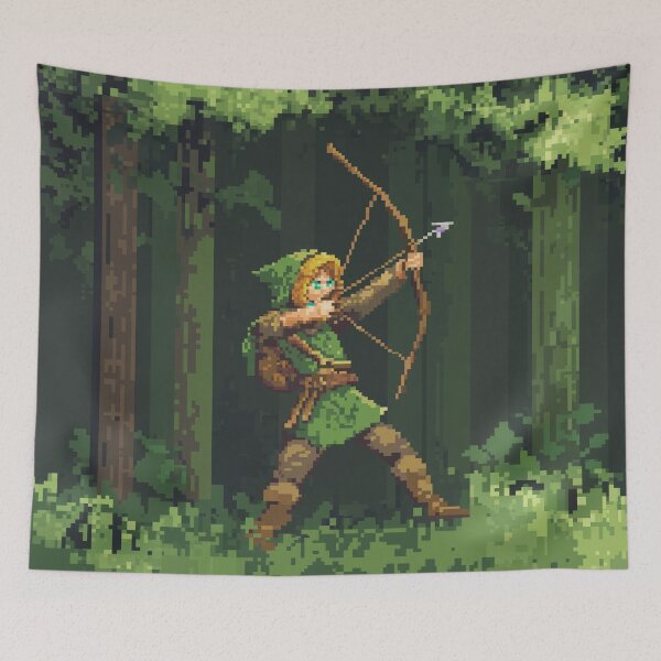 Item preview, Archer in 8bit designed and sold by Rtymer.