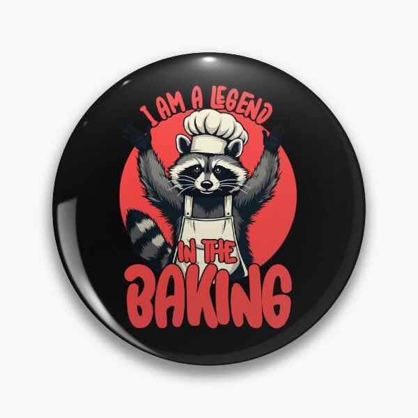 Item preview, Raccoon Baker I Am A Legend in the Baking designed and sold by wrestletoys.
