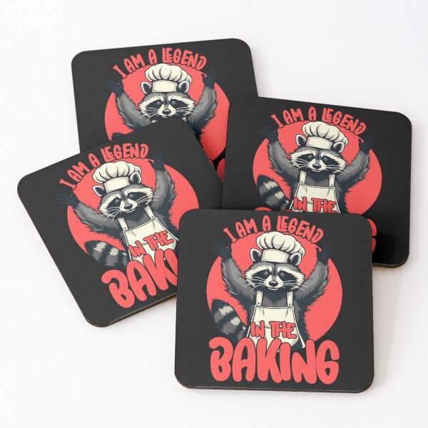 Item preview, Raccoon Baker I Am A Legend in the Baking designed and sold by wrestletoys.
