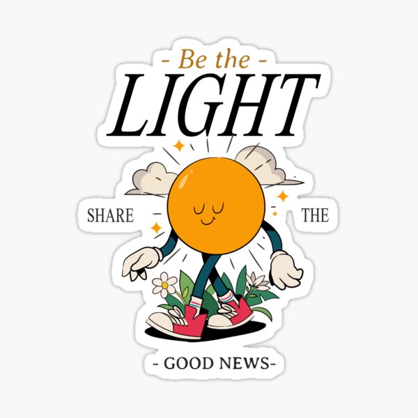Item preview, Be the Light Share the Good News Christian confidence designed and sold by TenderMercy.