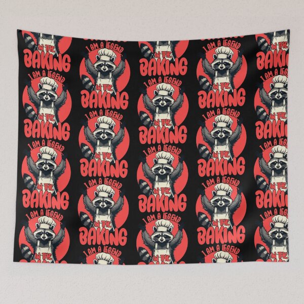 Item preview, Raccoon Baker I Am A Legend in the Baking designed and sold by wrestletoys.