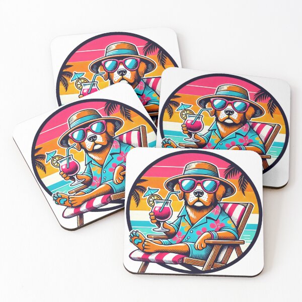 Item preview, Funny Cartoon Dog on Vacation designed and sold by Nauert's.