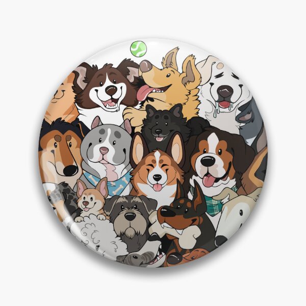 Item preview, Dogs All Over designed and sold by Delirious Artz.