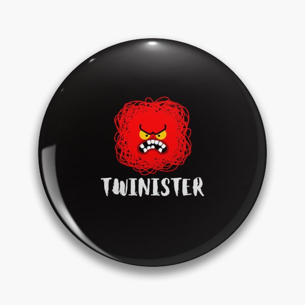 Item preview, Twinister Funny Unique Individual Monster Twins Siblings designed and sold by MagicSD Designs.