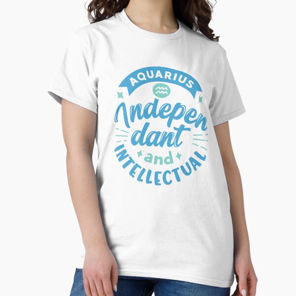 Item preview, Aquarius - Independent and Intellectual designed and sold by BIGBIYWear.