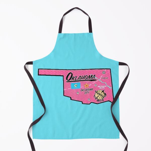 Item preview, Oklahoma Tourist Map designed and sold by Havocgirl.