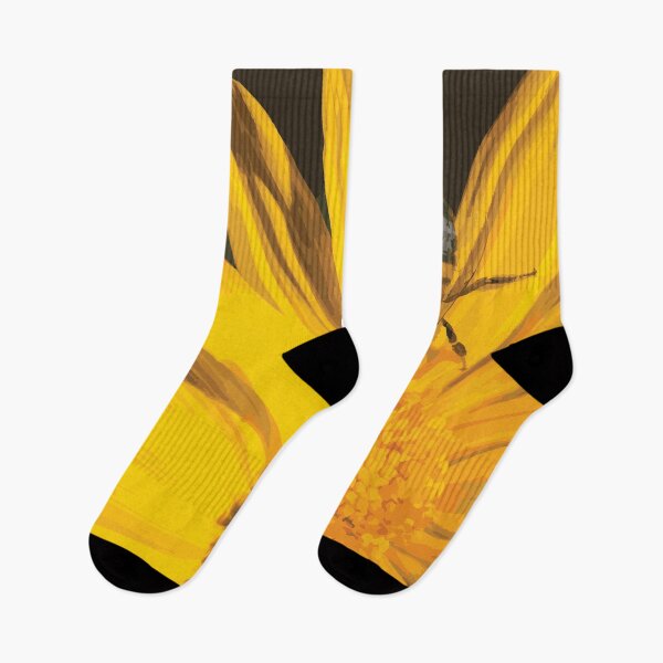 Item preview, Honeybee perches on Yellow Flower designed and sold by Lyonyx.