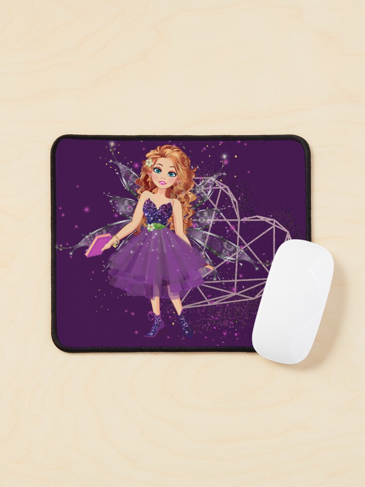 Thumbnail 1 of 5, Mouse Pad, Felicia's Lavender Heart Collection designed and sold by TeelieTurner.