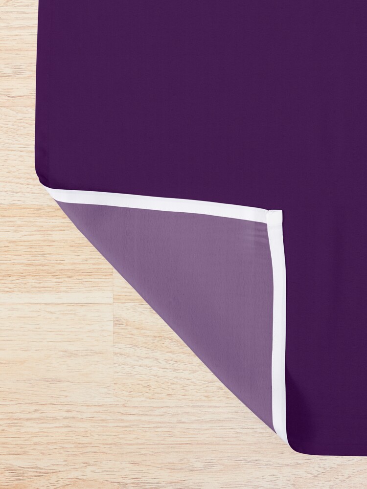 Thumbnail 2 of 5, Shower Curtain, Felicia's Lavender Heart Collection designed and sold by TeelieTurner.