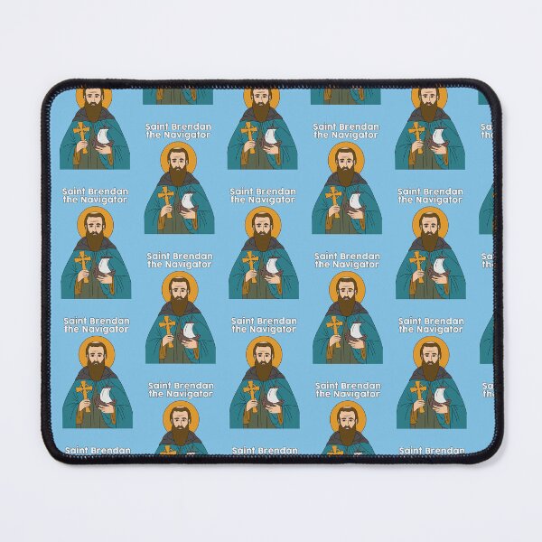 Item preview, Saint Brendan the Navigator designed and sold by elviamontemayor.