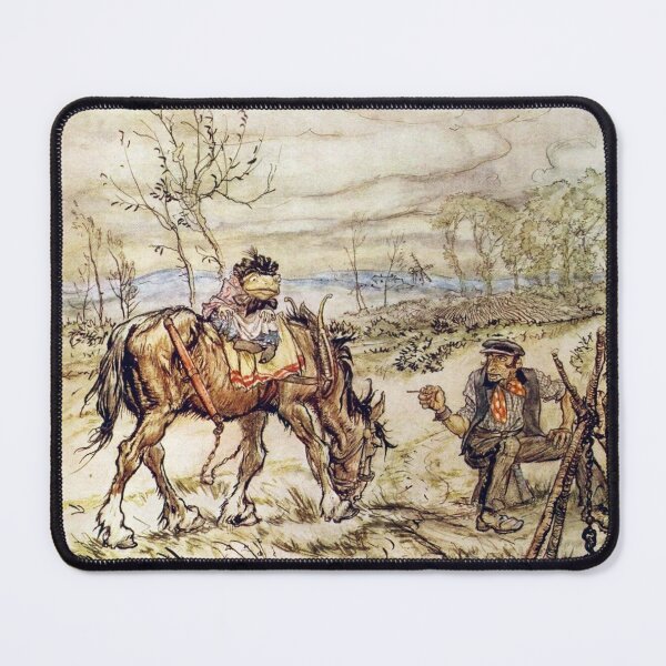 Item preview, Mr. Toad and the Gypsy - The Wind in the Willows - Arthur Rackham designed and sold by forgottenbeauty.