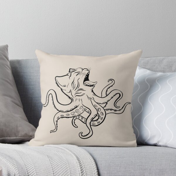 Aperçu de l'œuvre Octopussy (Chat pieuvre) créée et vendue par groundctrl2.