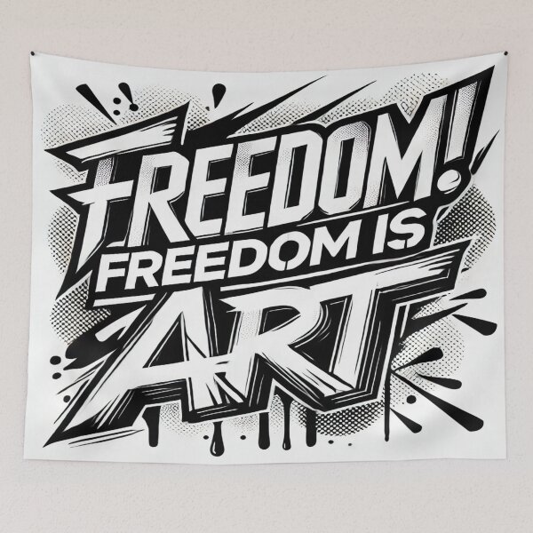 Item preview, Freedom! To be creative! designed and sold by HfcART81.