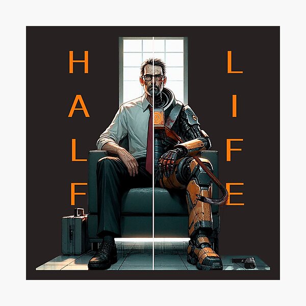 Item preview, The Two Lives of Gordon Freeman - Half Life designed and sold by Joako Zeta.