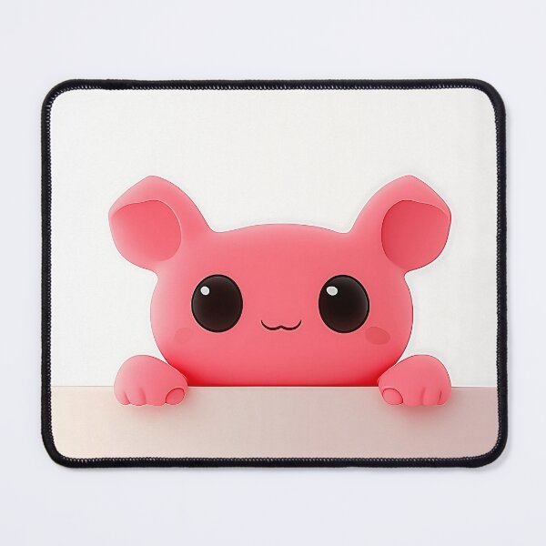 Item preview, Stuffed Toy Peeking Over Table Edge designed and sold by GoldenTealArts.