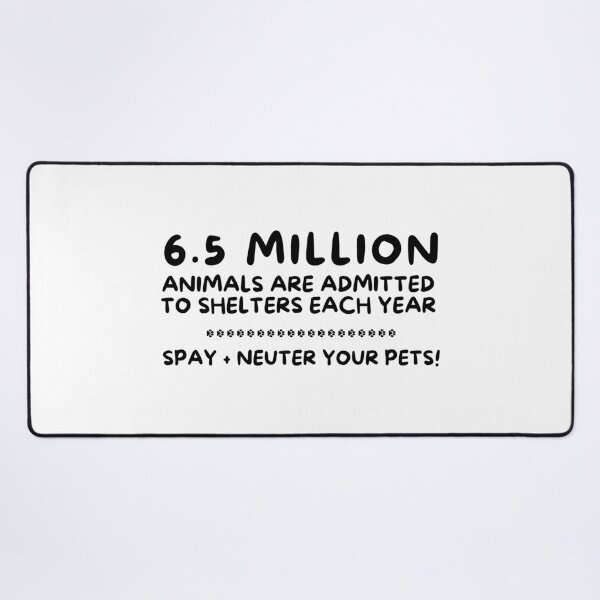 Item preview, SPAY AND NEUTER_hand font_black text designed and sold by quinnhopp.