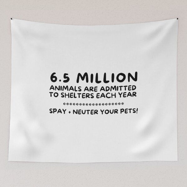 Item preview, SPAY AND NEUTER_hand font_black text designed and sold by quinnhopp.