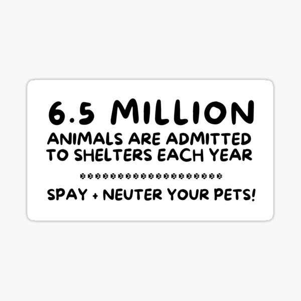 Item preview, SPAY AND NEUTER_hand font_black text designed and sold by quinnhopp.