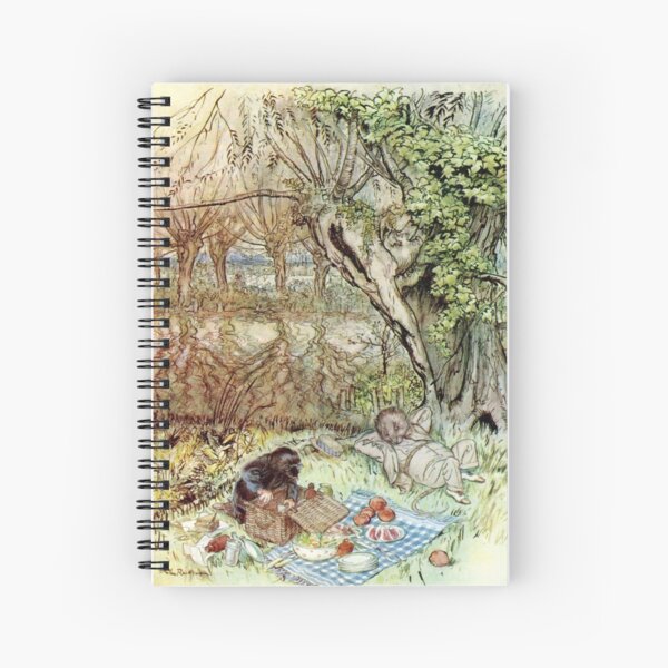 Artikel-Vorschau von Ratte und Maulwurf machen ein Picknick - Der Wind in den Weiden - Arthur Rackham, designt und verkauft von forgottenbeauty.