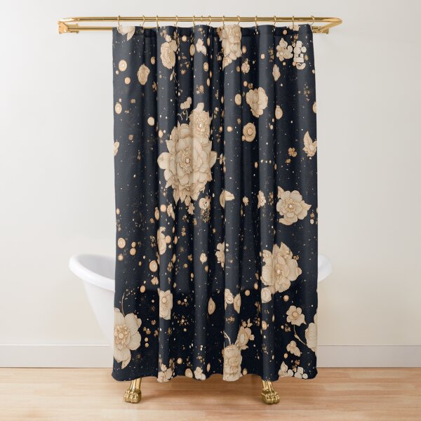Item preview, Delicate Golden Floral Galaxy designed and sold by agitated wear.