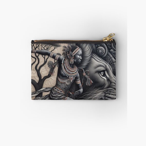 Item preview, Warrior King, African Tribal Art style by shs_kenya  designed and sold by Shs-Kenya.