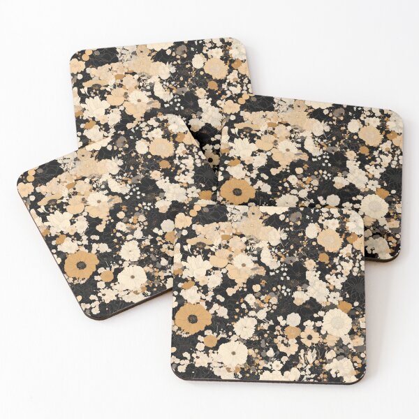 Item preview, Elegant Golden Floral Cluster designed and sold by agitated wear.