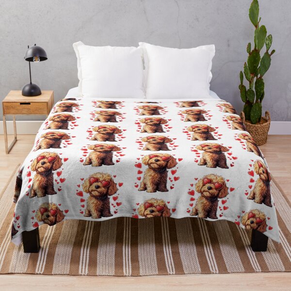 Item preview, Australian Labradoodle Puppy Valentine designed and sold by TheAnimalZ00.