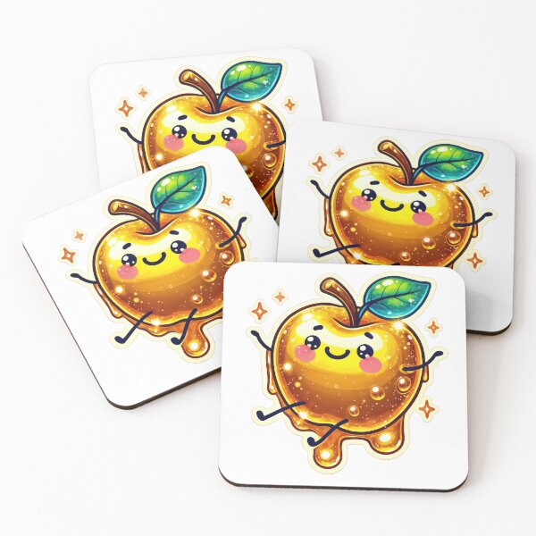Item preview, Cute golden apple sticker designed and sold by MATPV.