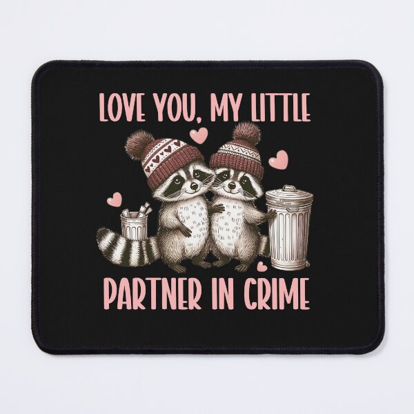 Item preview, Cute Raccoons Valentine Design designed and sold by AlienOccupation.