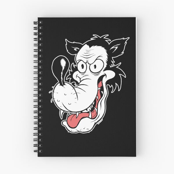 Item preview, Big Bad Wolf Head Vintage Rubber Hose Cartoony Graphic designed and sold by frankforteart.