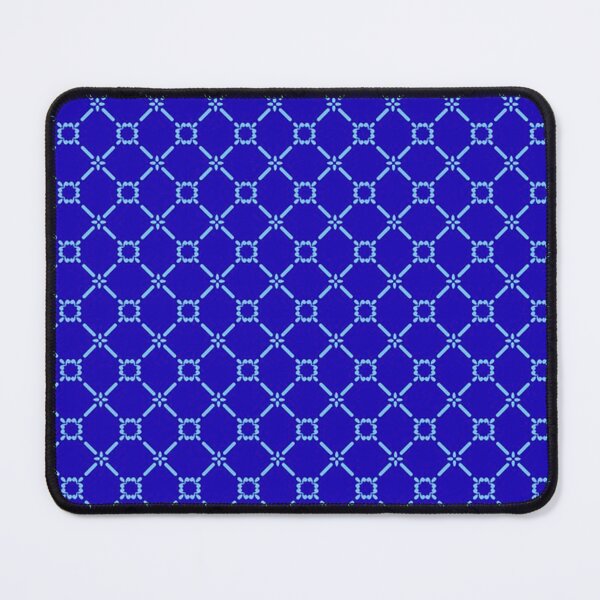 Item preview, Light blue geometric pattern on a dark purple background. designed and sold by claireseyeview.