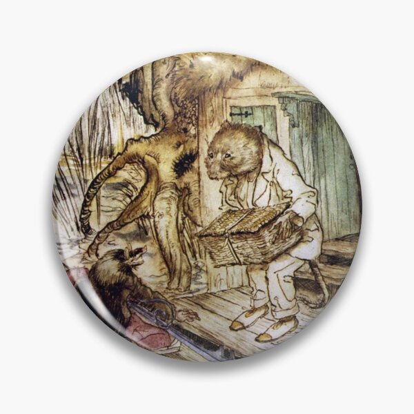 Item preview, Ratty and Mole on the Riverbank - Wind in the Willows, Arthur Rackham designed and sold by forgottenbeauty.