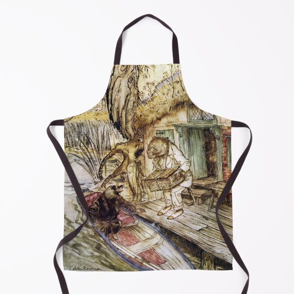 Item preview, Ratty and Mole on the Riverbank - Wind in the Willows, Arthur Rackham designed and sold by forgottenbeauty.