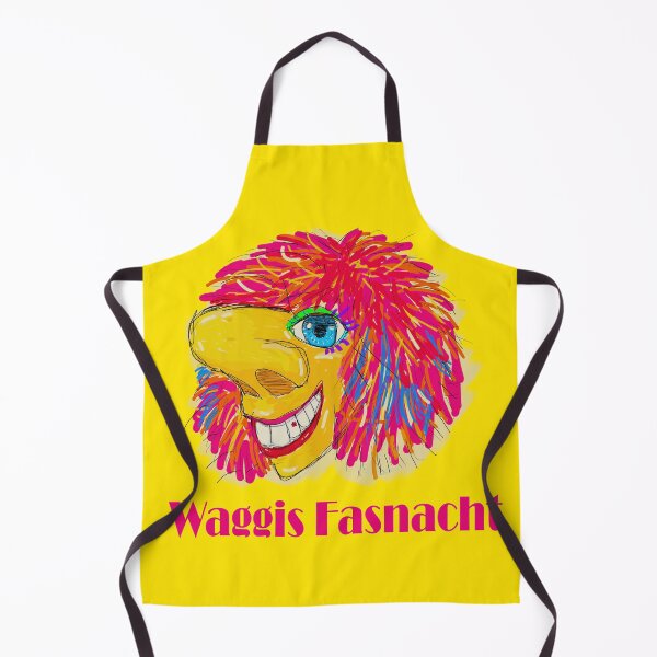 Item preview, Abstract Vibrant Waggis Fasnacht Mask name hand drawn Illustration designed and sold by KennyLucky.
