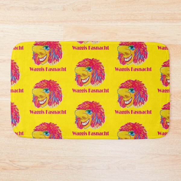 Item preview, Abstract Vibrant Waggis Fasnacht Mask name hand drawn Illustration designed and sold by KennyLucky.
